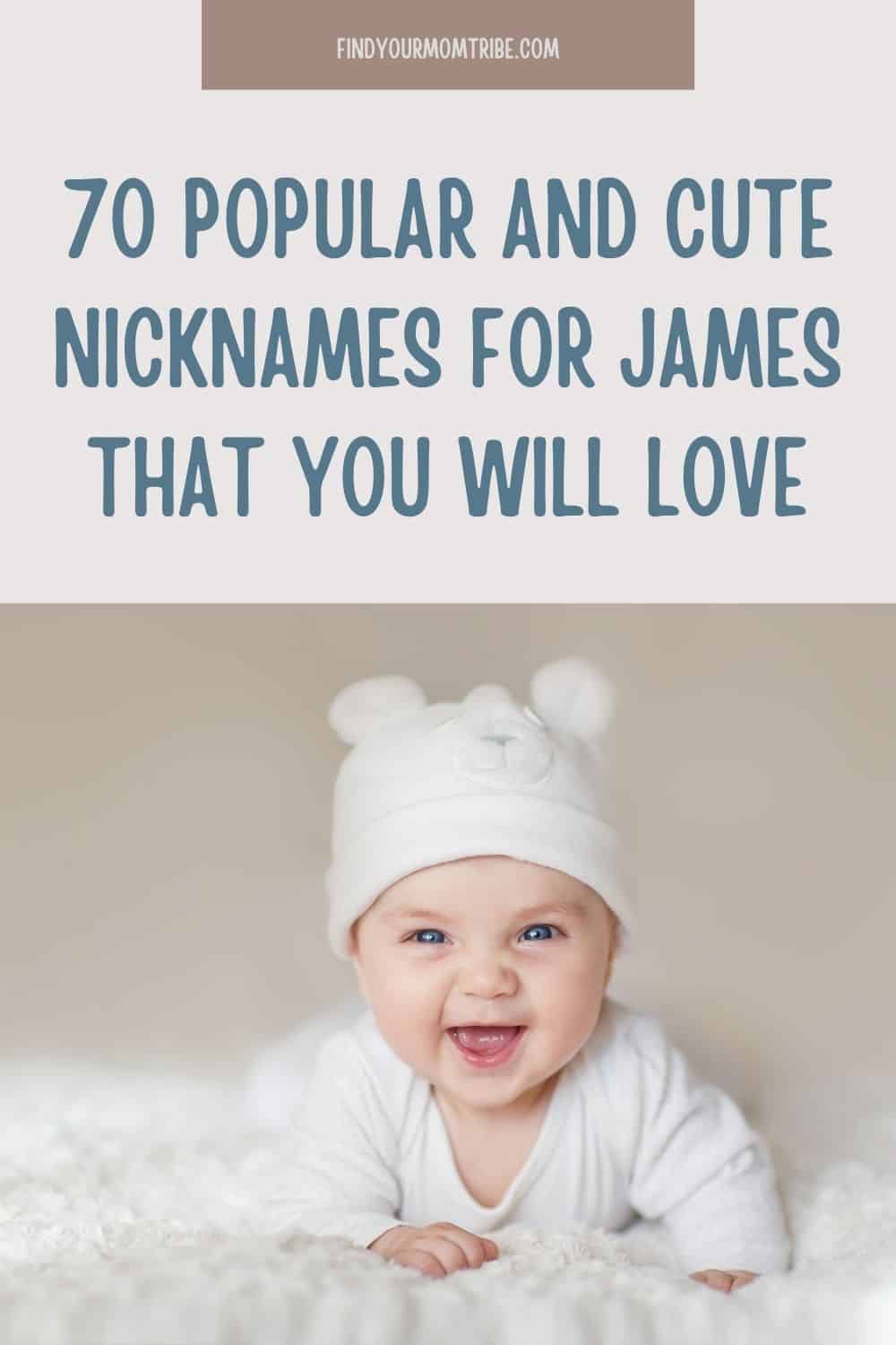  Pinterest nicknames for james