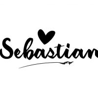 illustration of the name sebastian