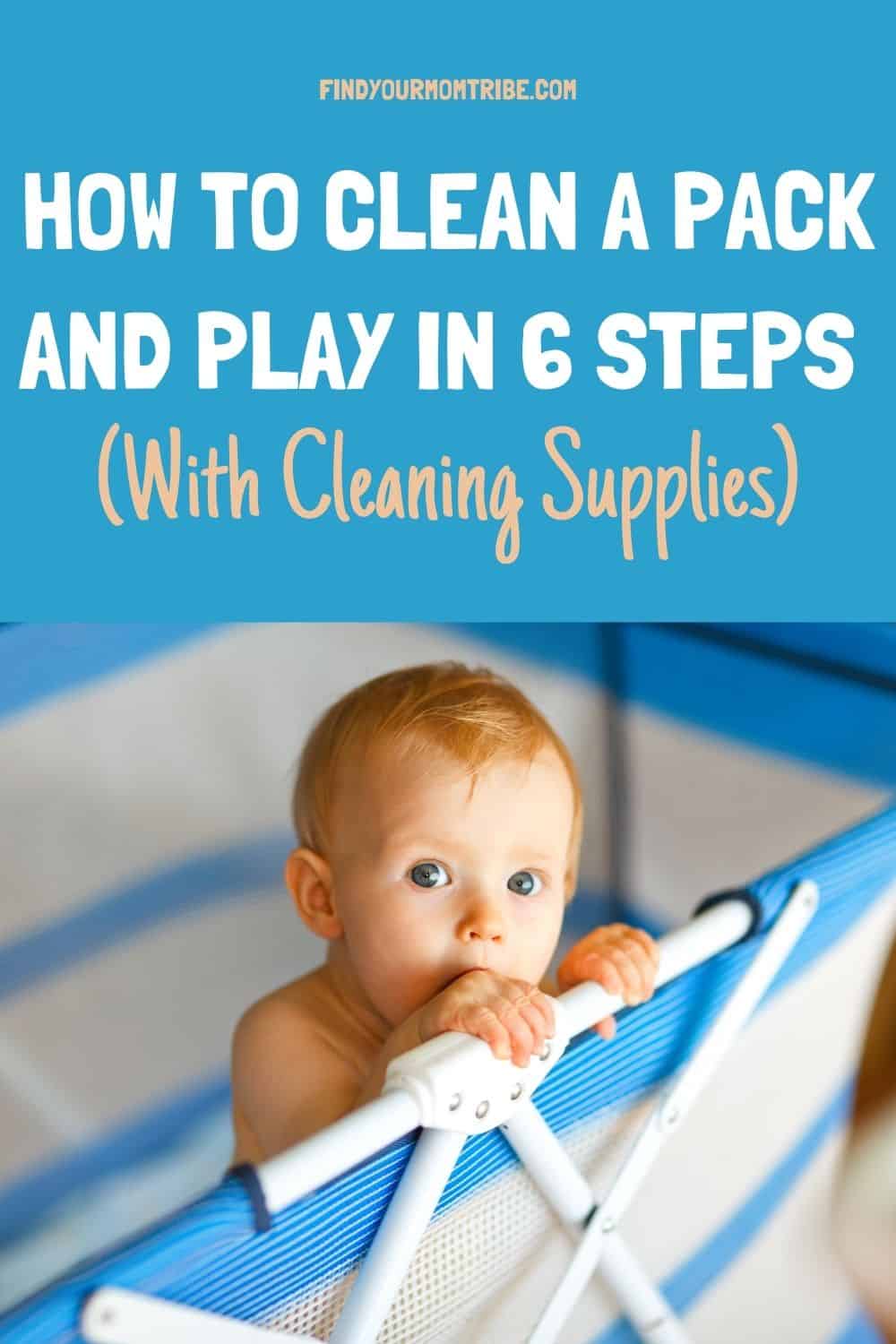 Pinterest how to clean a pack and play 