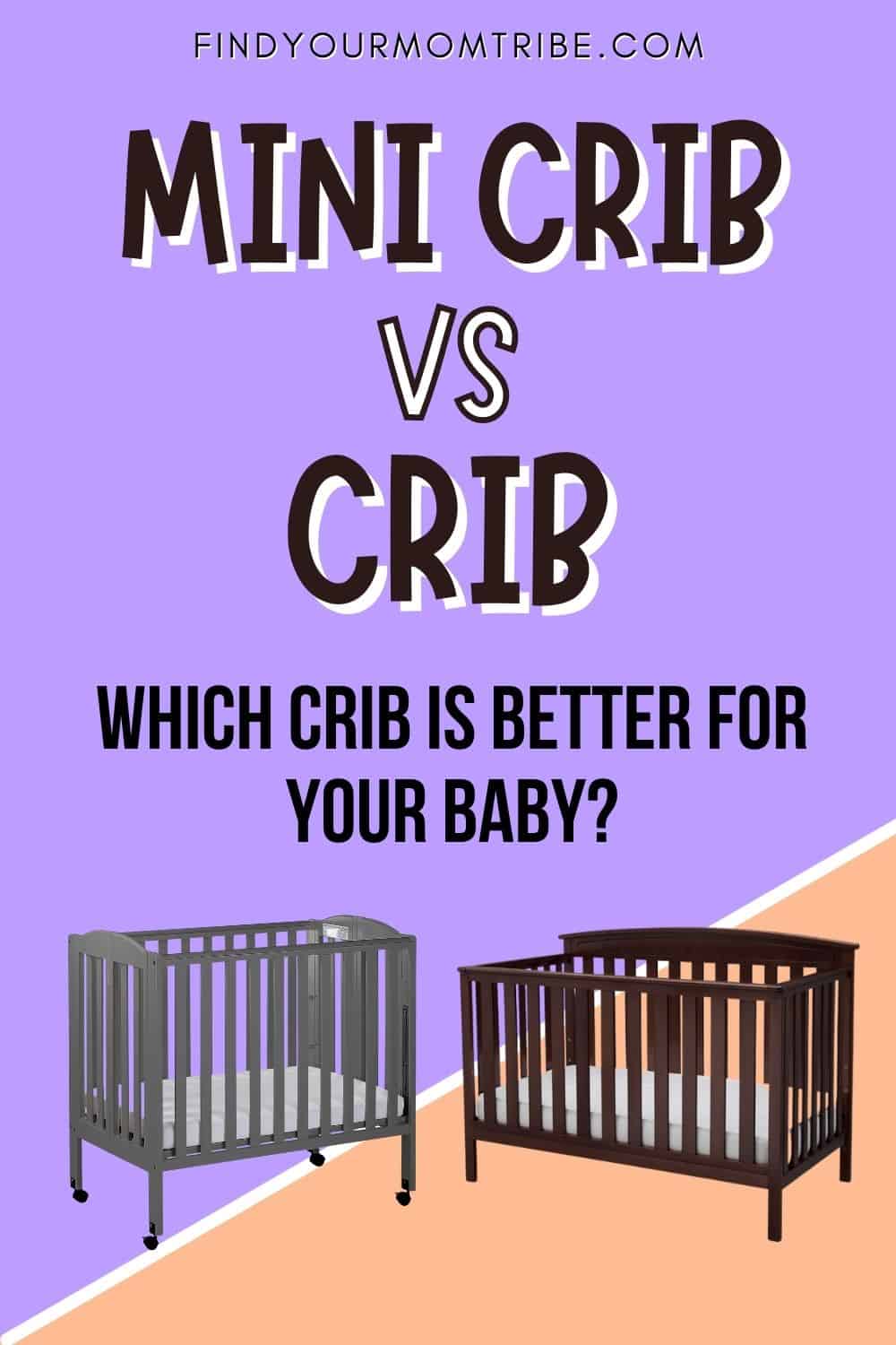 mini crib vs crib pinterest