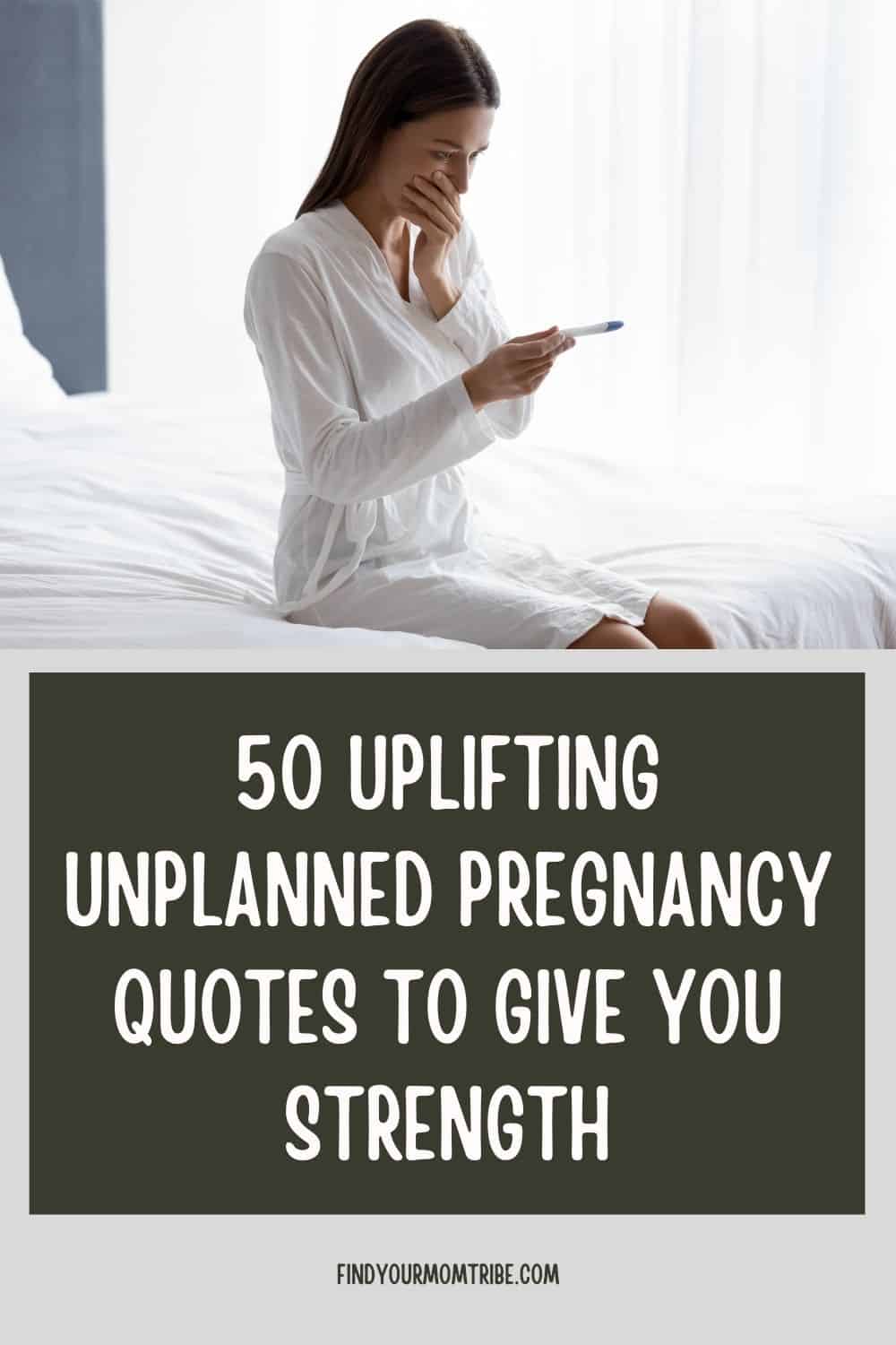 Pinterest unplanned pregnancy quotes 