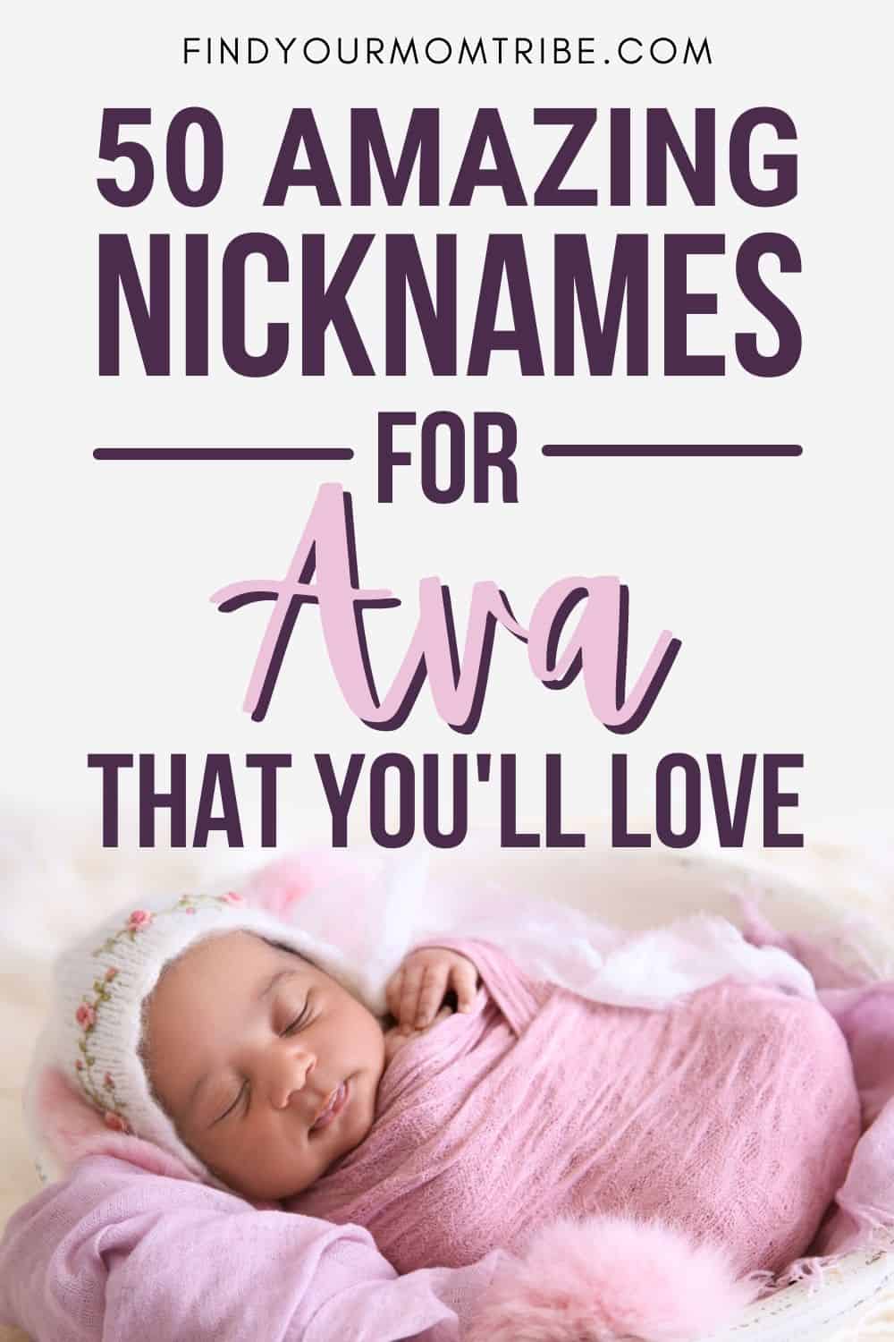 Amazing Nicknames For Ava You’ll Fall In Love With Pinterest