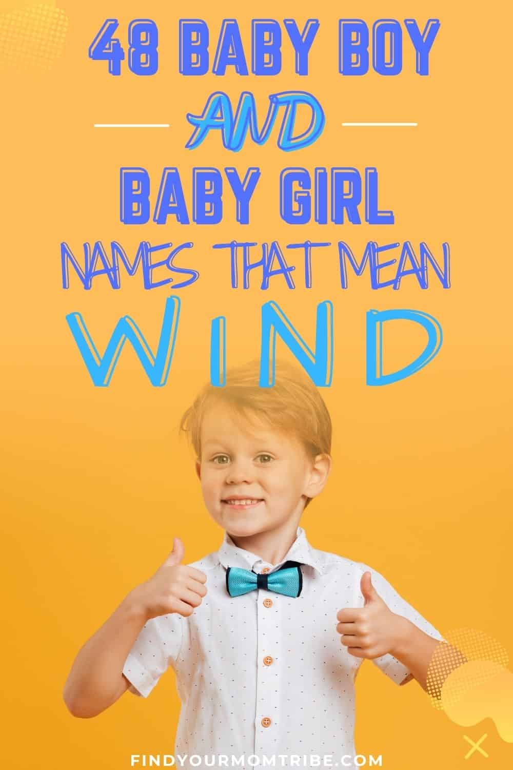 Names That Mean Wind pinterest