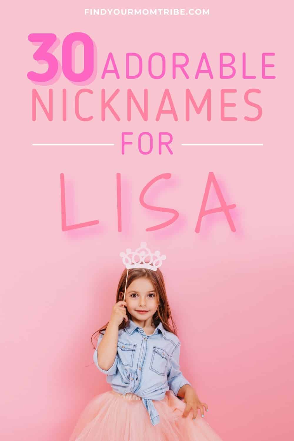 Nicknames For Lisa pinterest