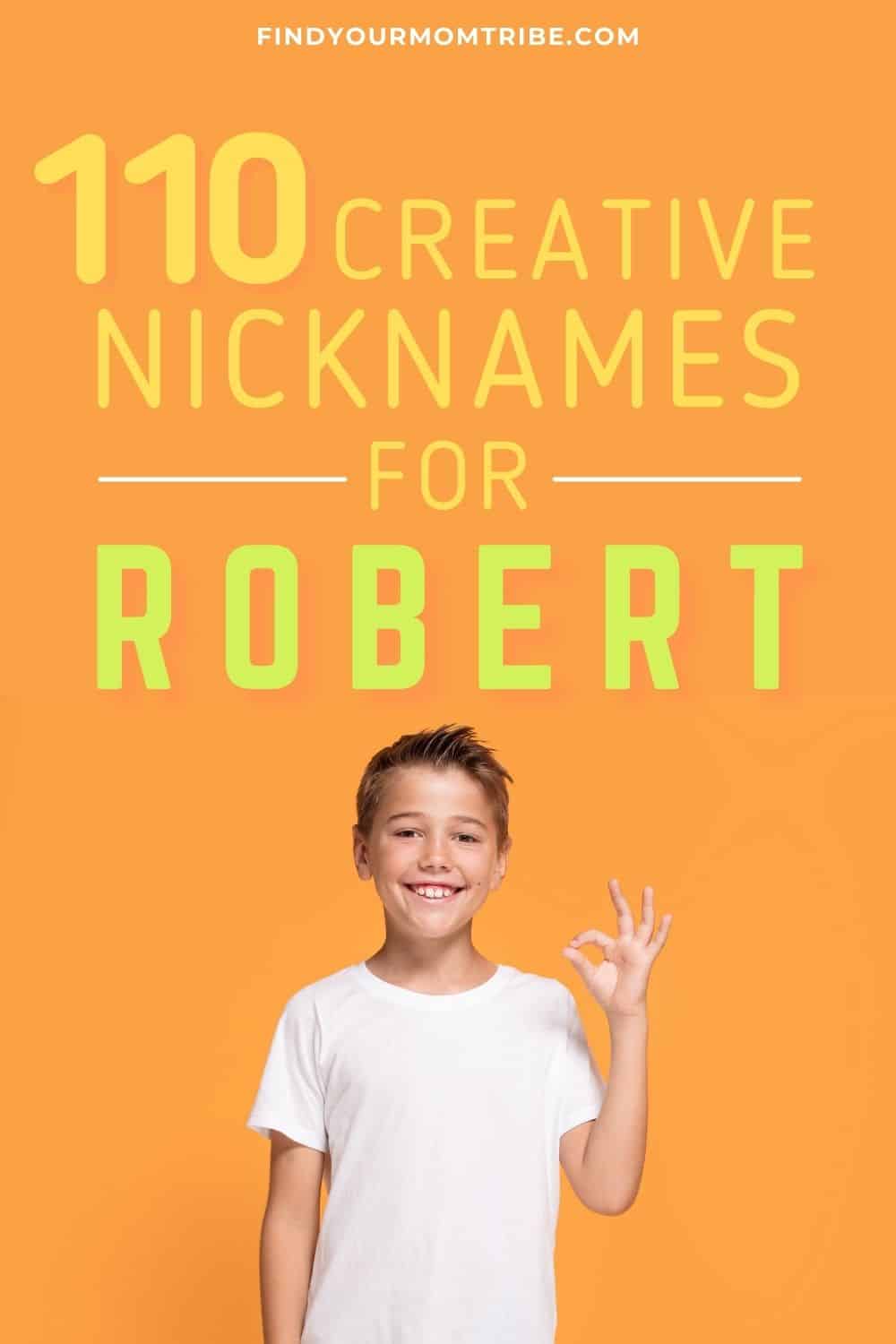 Nicknames For Robert pinterest