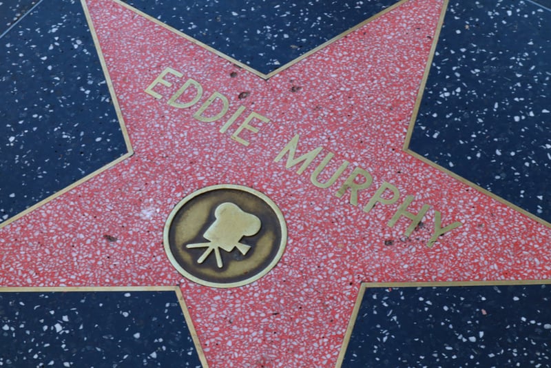 EDDIE MURPHY on Hollywood Walk of Fame