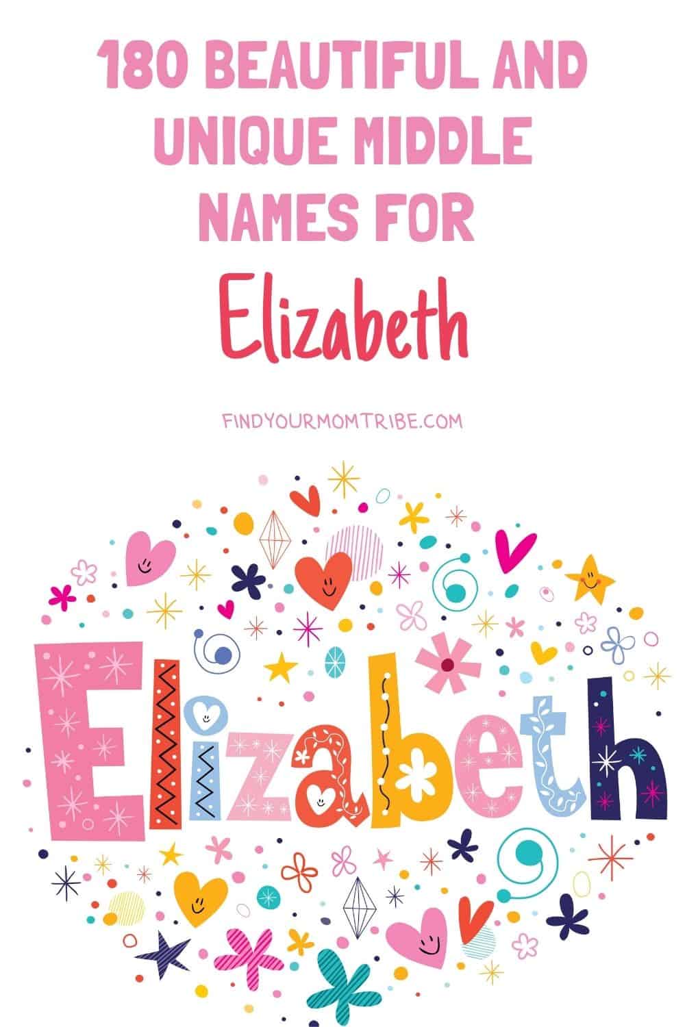 Pinterest middle names for elizabeth 