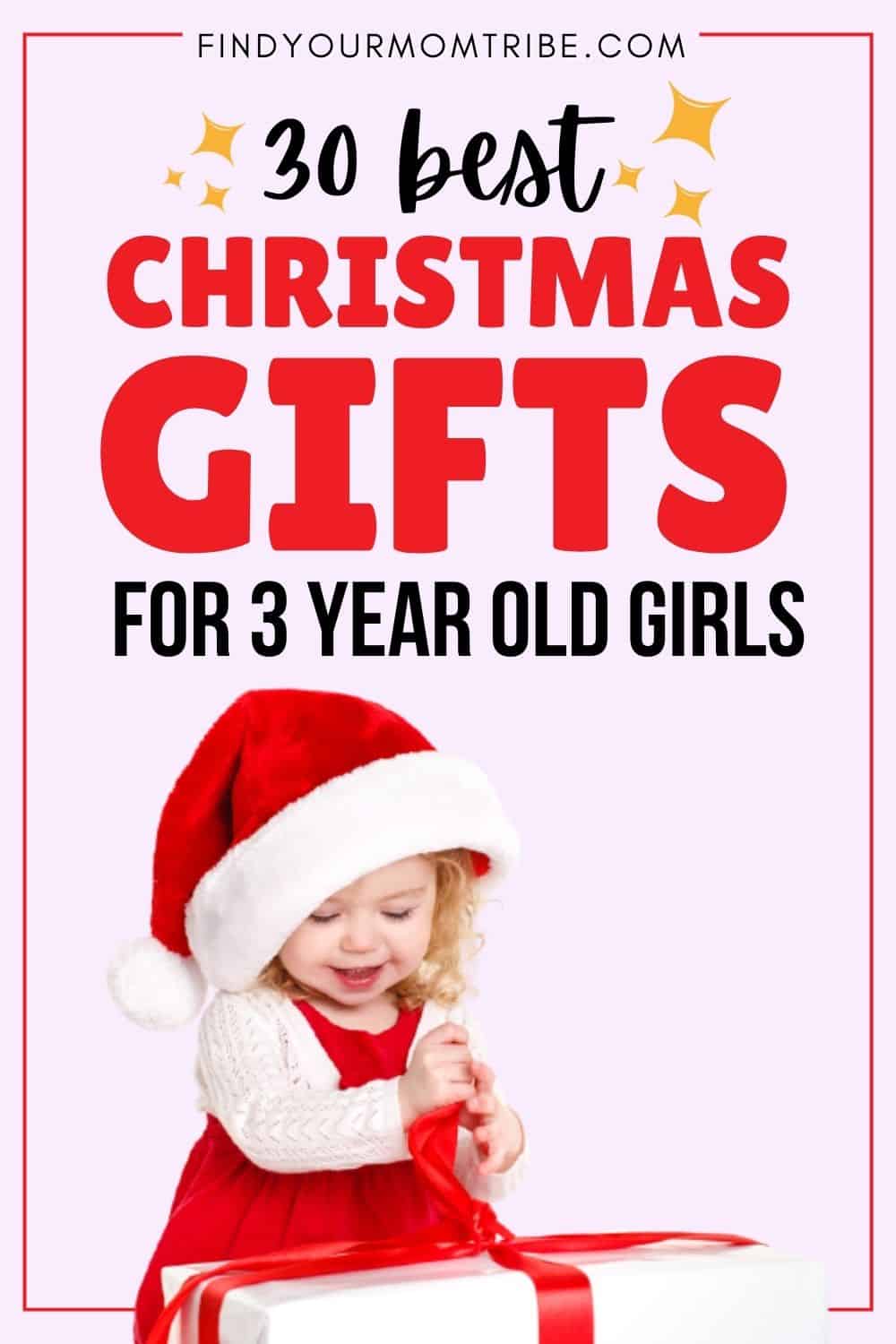 30 Best Christmas Gifts For 3 Year Old Girls Pinterest