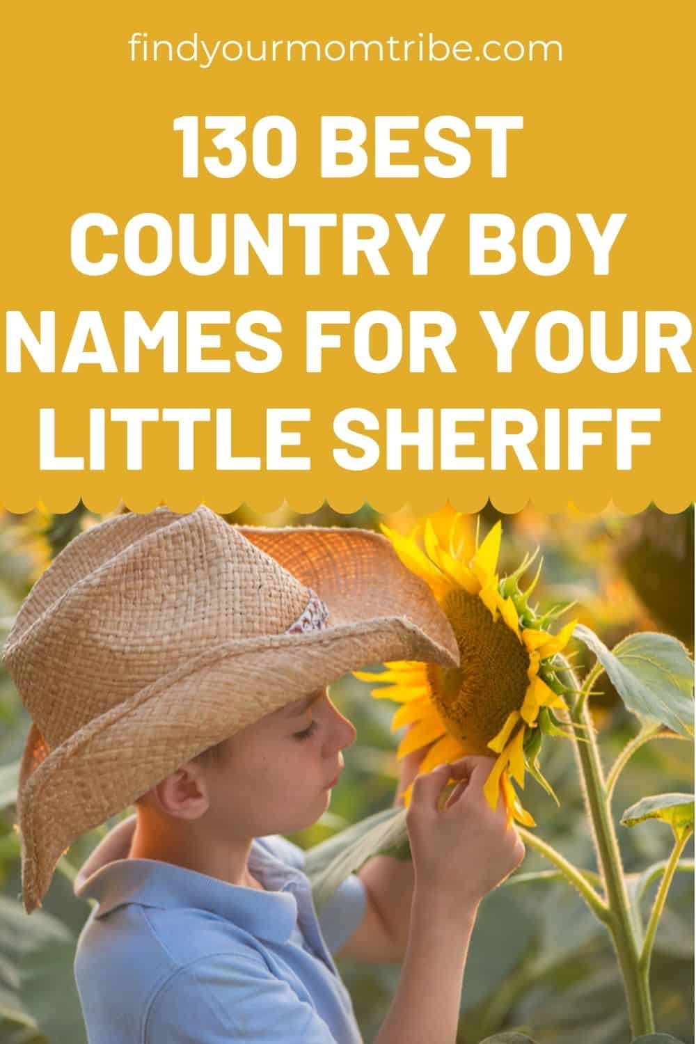 Pinterest country boy names
