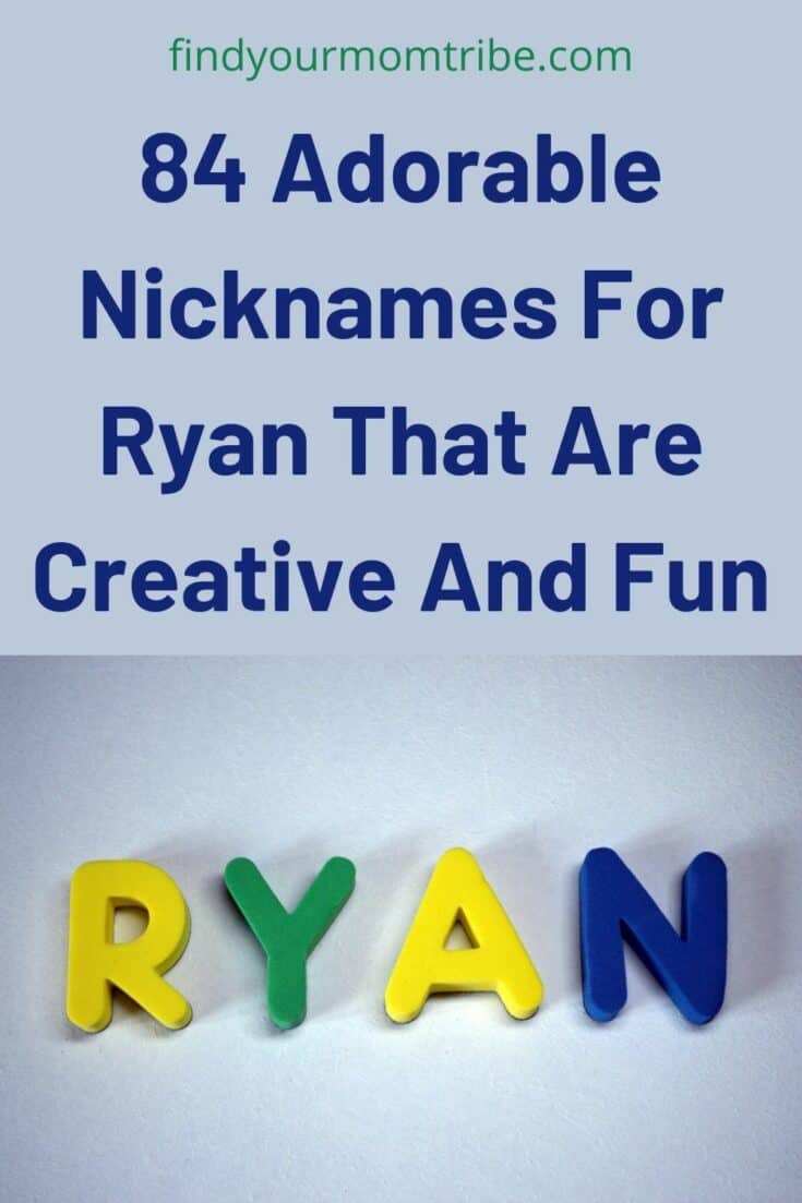 84 Adorable Nicknames For Ryan That Are Creative And Fun