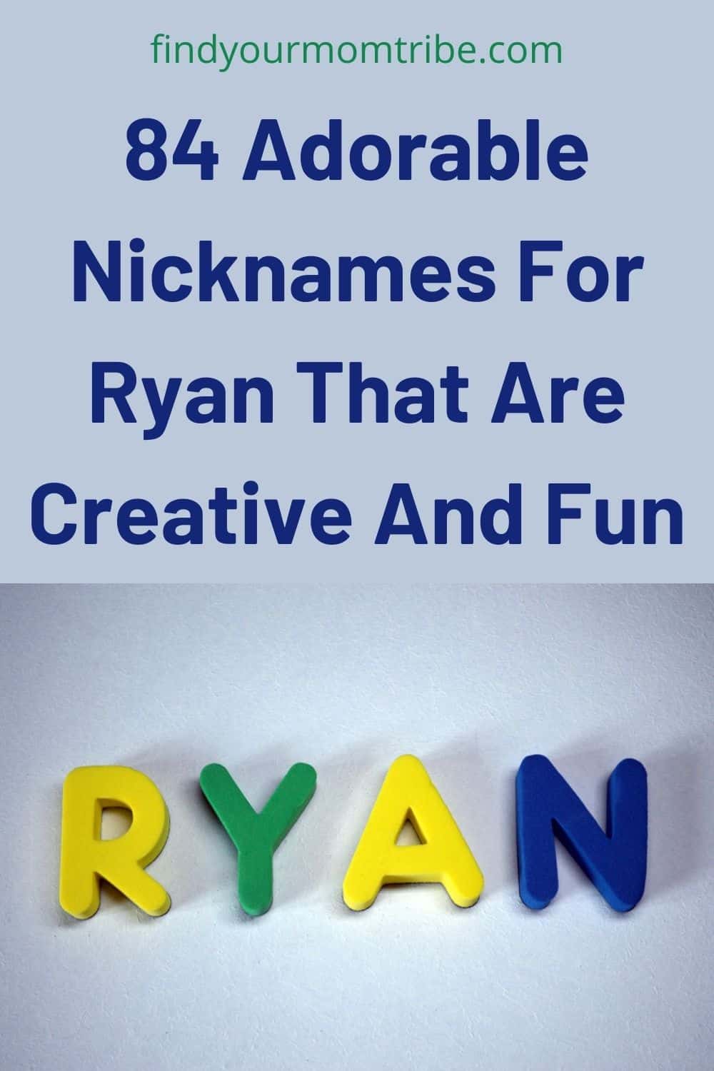 Pinterest nicknames for ryan