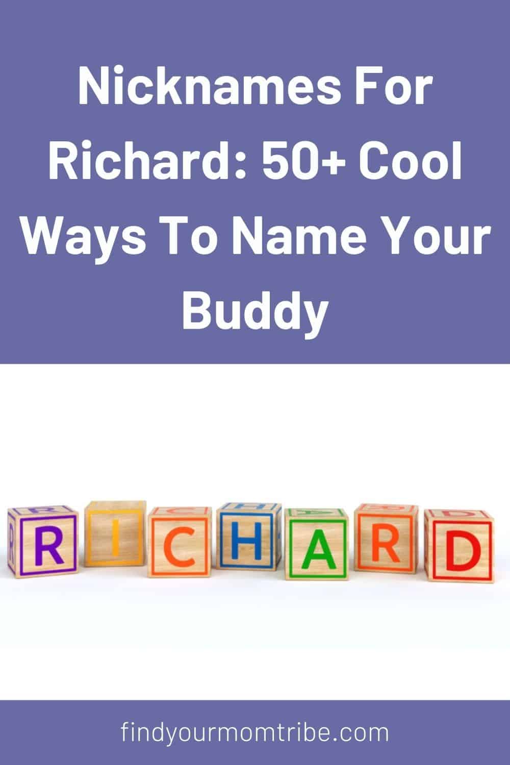 Pinterest nicknames for richard
